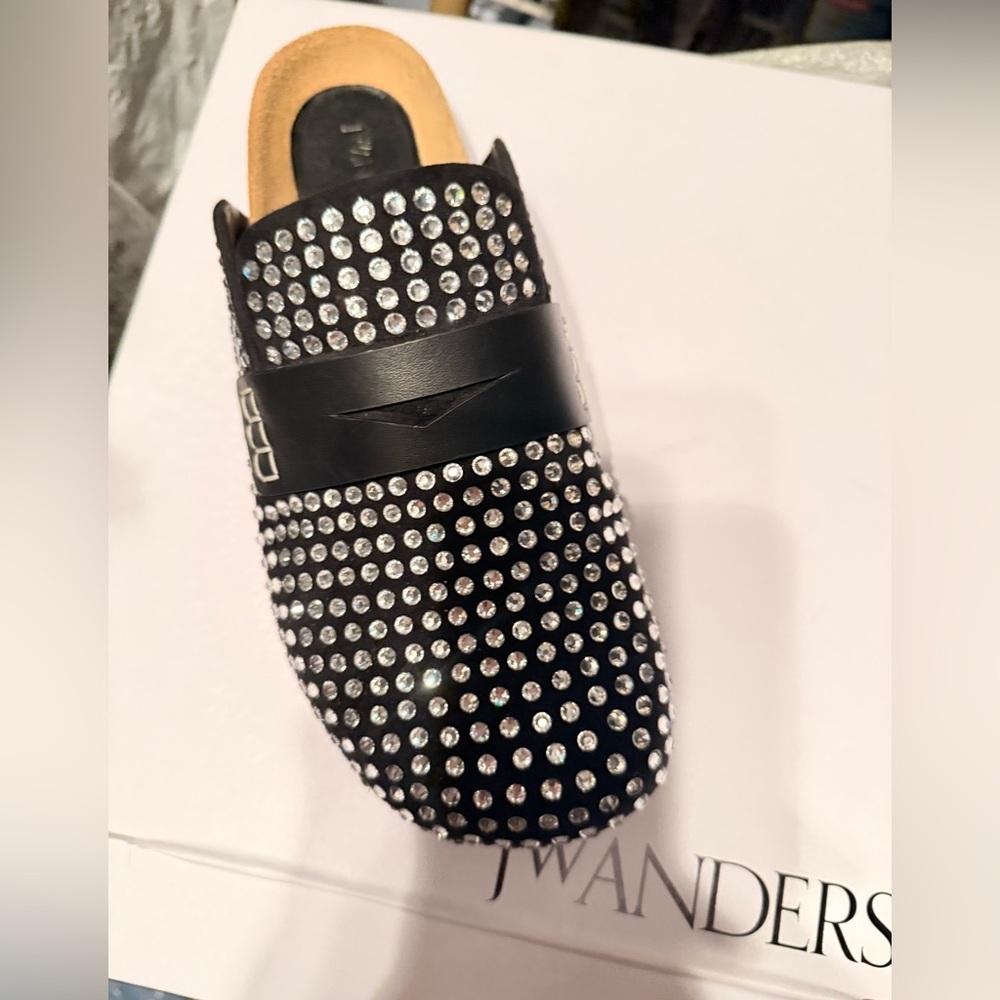 JW Anderson Crystal Studded Slides. - Picture 9 of 9
